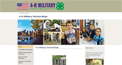 Desktop Screenshot of 4-hmilitarypartnerships.org